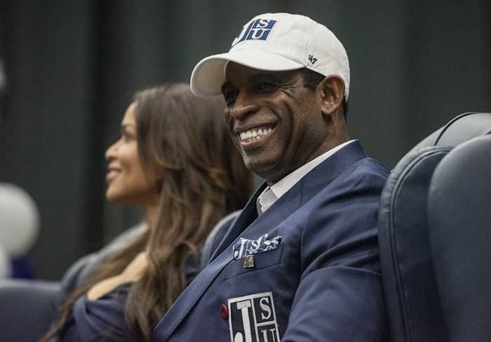 Deion Sanders Introduced as Jackson State University's Head Coach